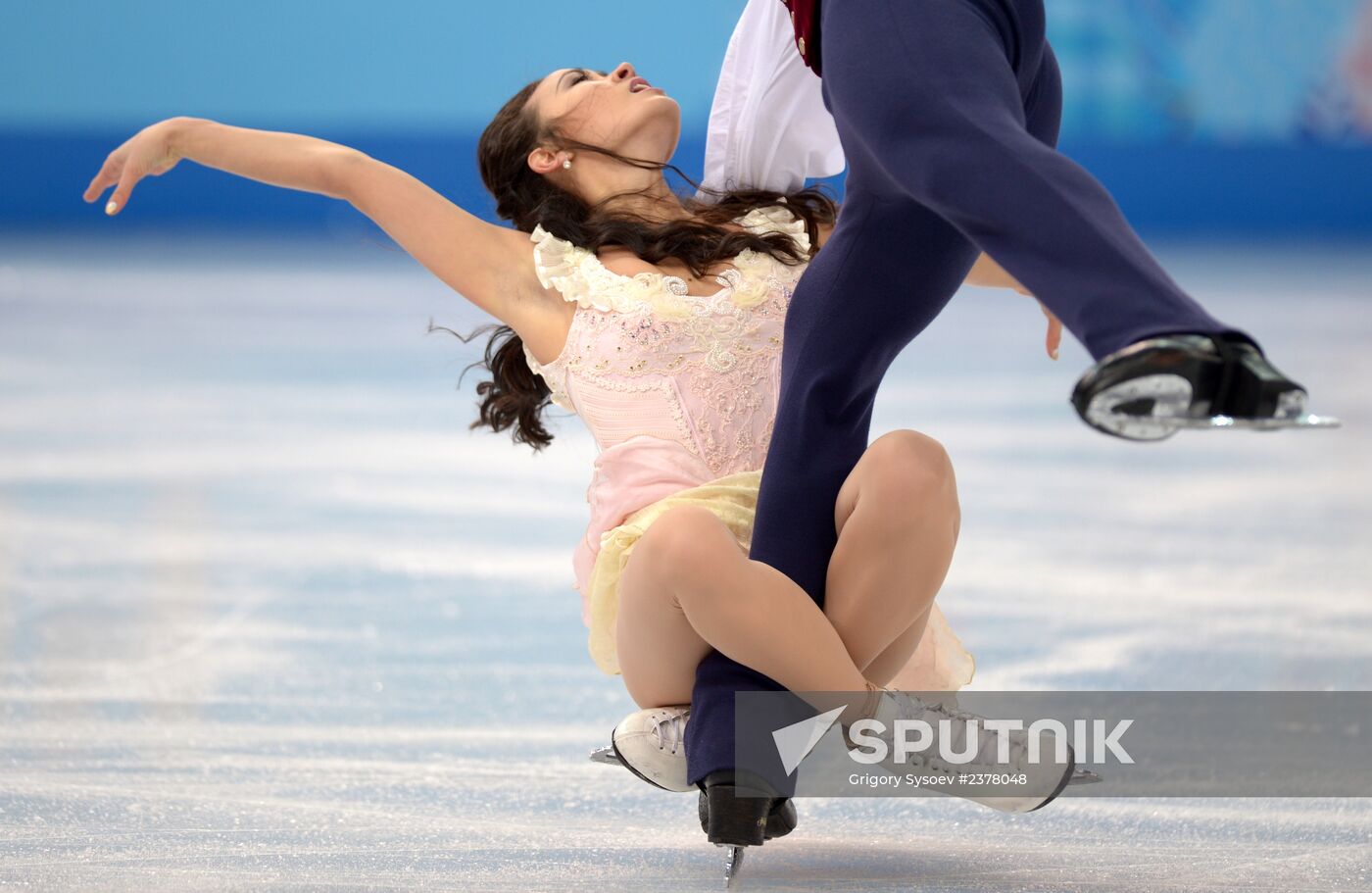 2014 Winter Olympics. Figure skating. Ice dance. Free skating