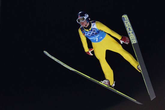 2014 Winter Olympics. Ski jumping. Teams