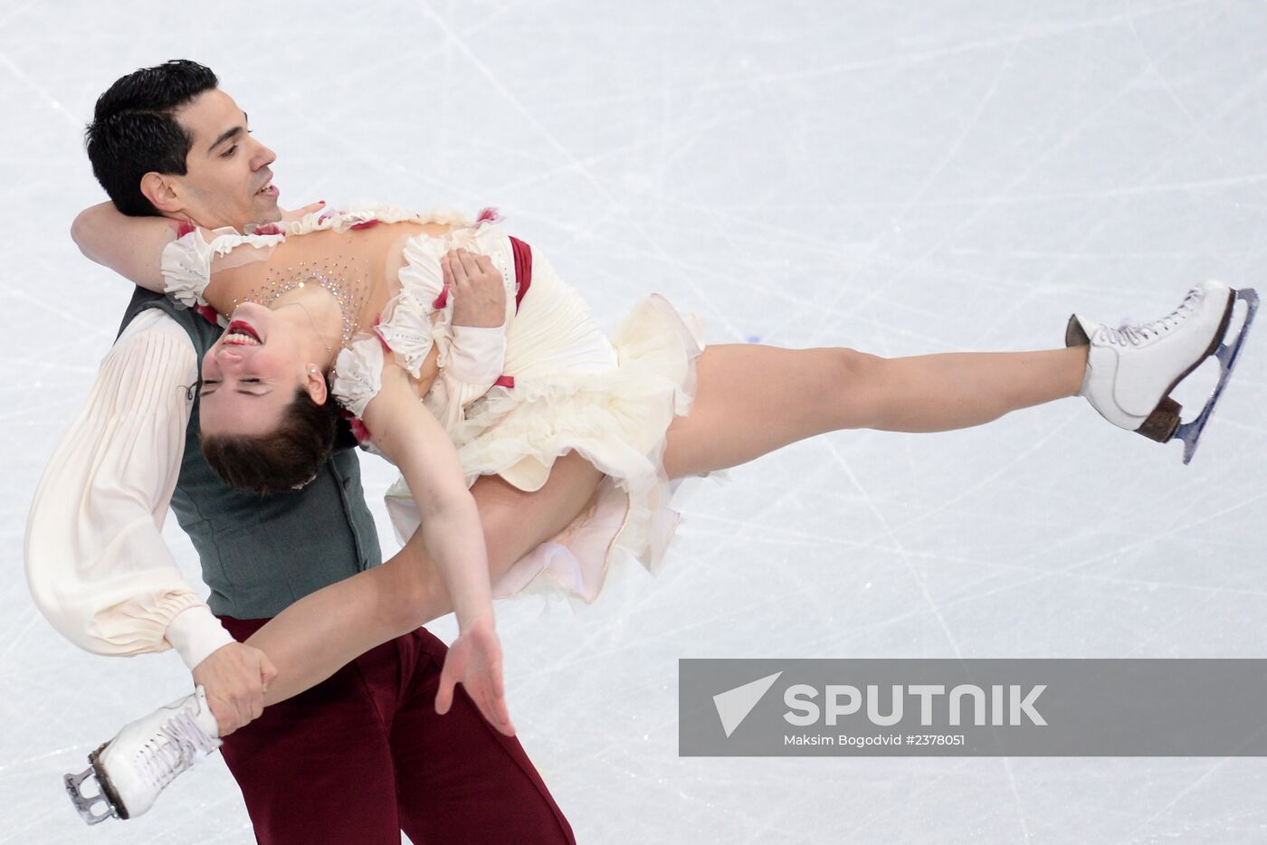 2014 Winter Olympics. Figure skating. Ice dance. Free skating