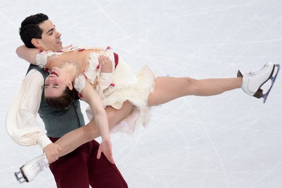 2014 Winter Olympics. Figure skating. Ice dance. Free skating