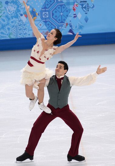 2014 Winter Olympics. Figure skating. Ice dance. Free skating