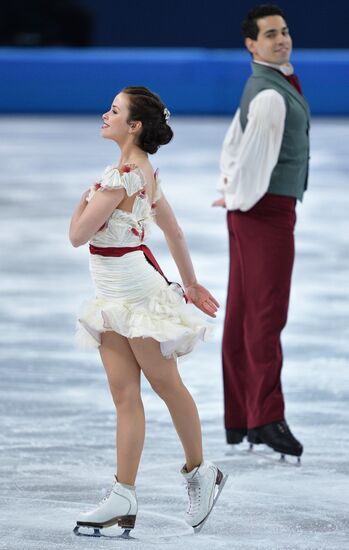 2014 Winter Olympics. Figure skating. Ice dance. Free skating