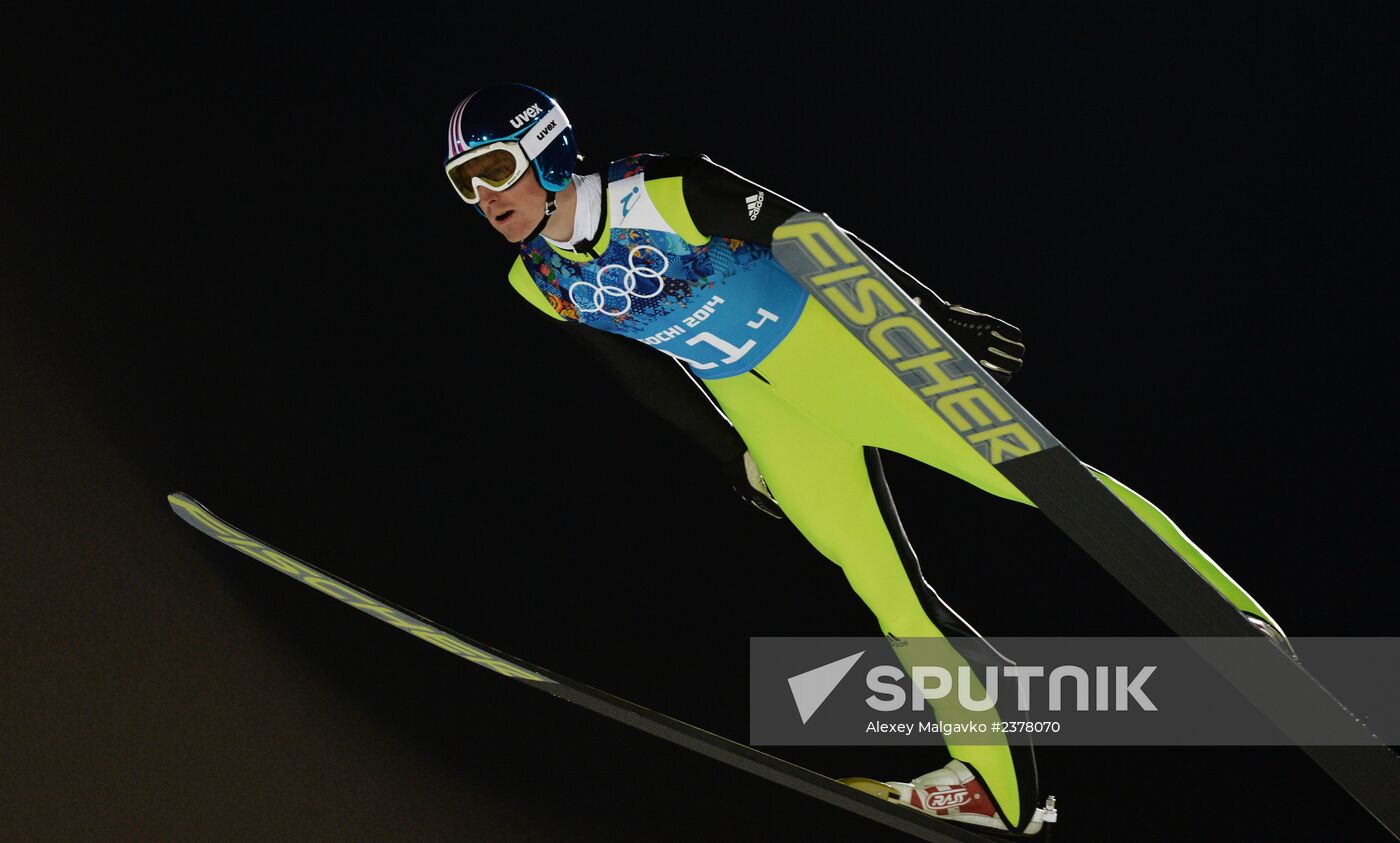 2014 Winter Olympics. Ski jumping. Teams