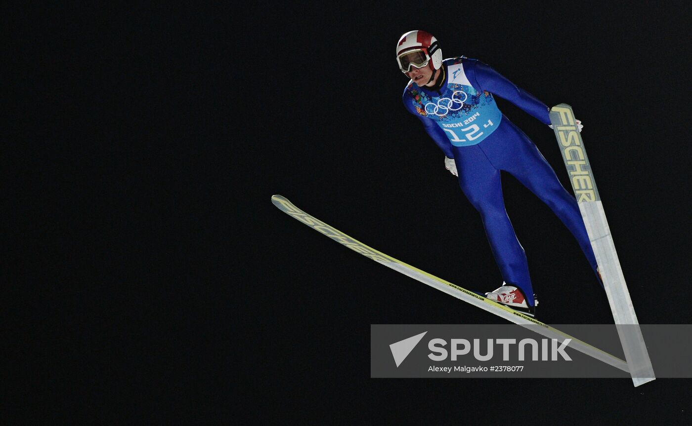 2014 Winter Olympics. Ski jumping. Teams