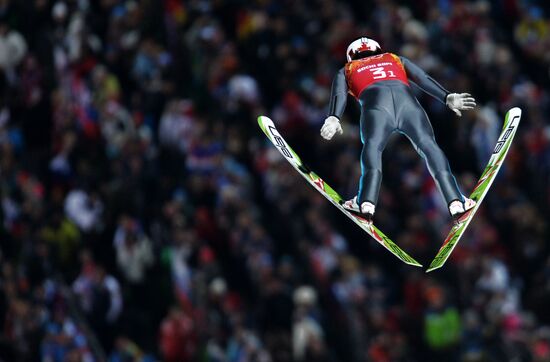 2014 Winter Olympics. Ski jumping. Teams