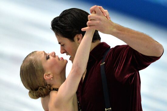 2014 Winter Olympics. Figure skating. Ice dance. Free skating