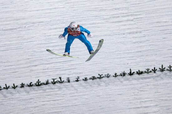 2014 Winter Olympics. Ski jumping. Teams