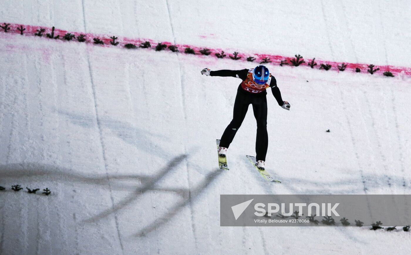 2014 Winter Olympics. Ski jumping. Teams