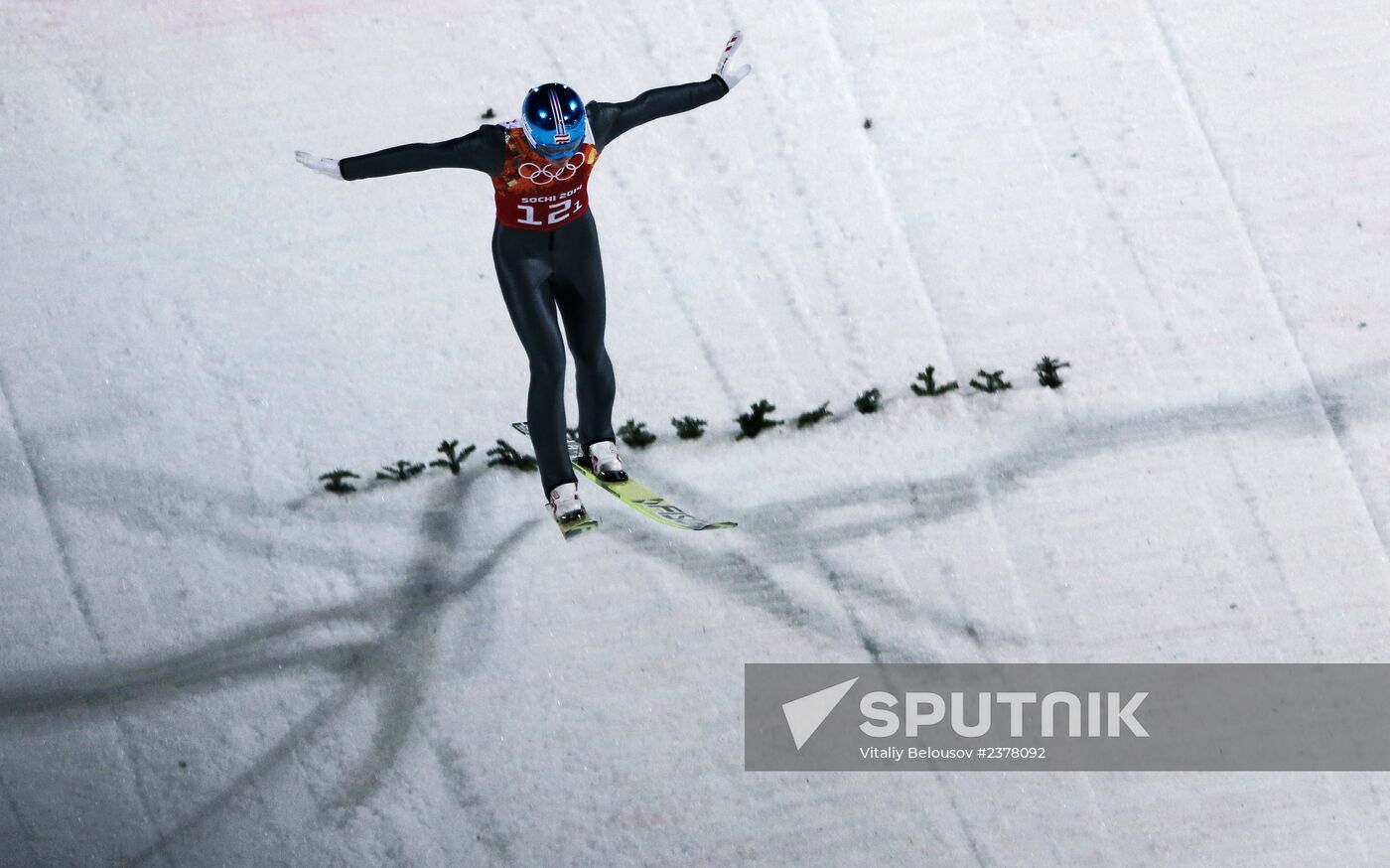 2014 Winter Olympics. Ski jumping. Teams
