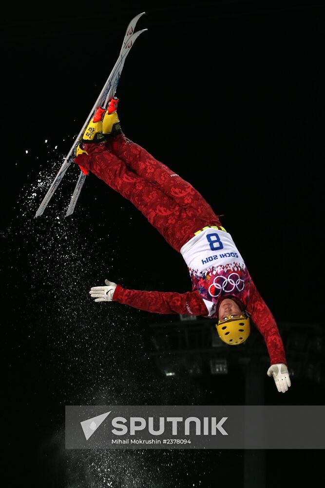 2014 Winter Olympics. Freestyle skiing. Men. Aerials.