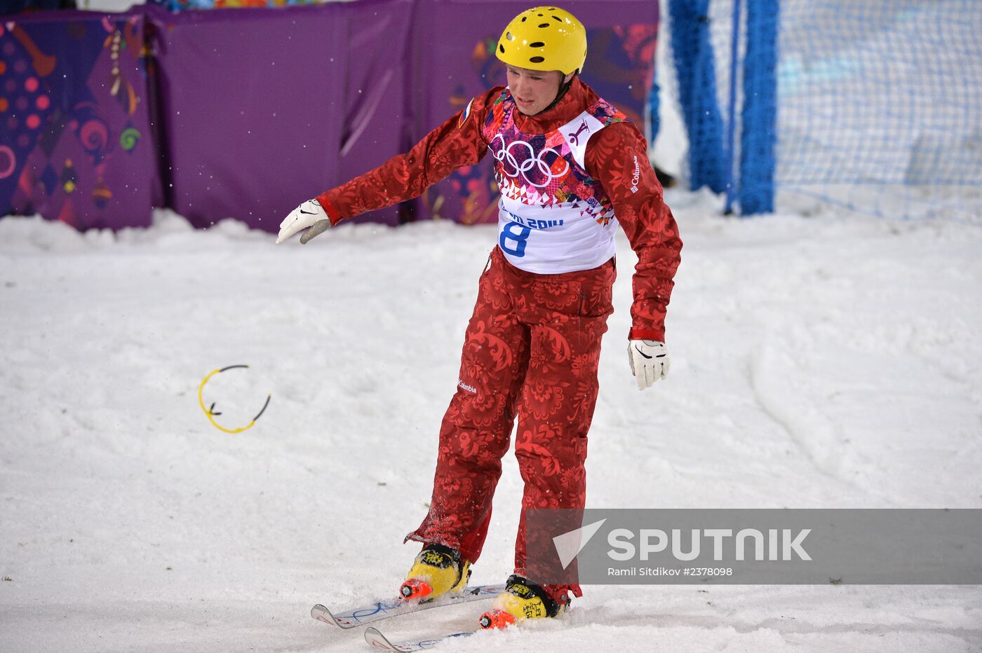 2014 Winter Olympics. Freestyle skiing. Men. Aerials.