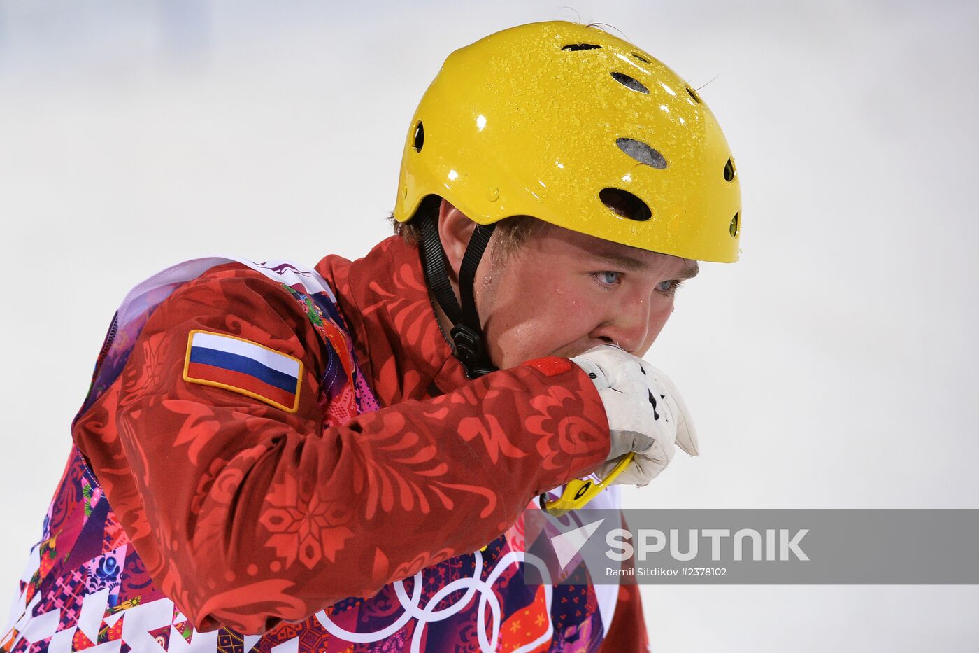2014 Winter Olympics. Freestyle skiing. Men. Aerials