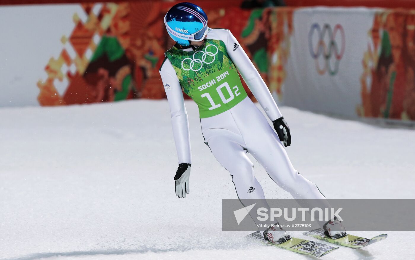 2014 Winter Olympics. Ski jumping. Teams