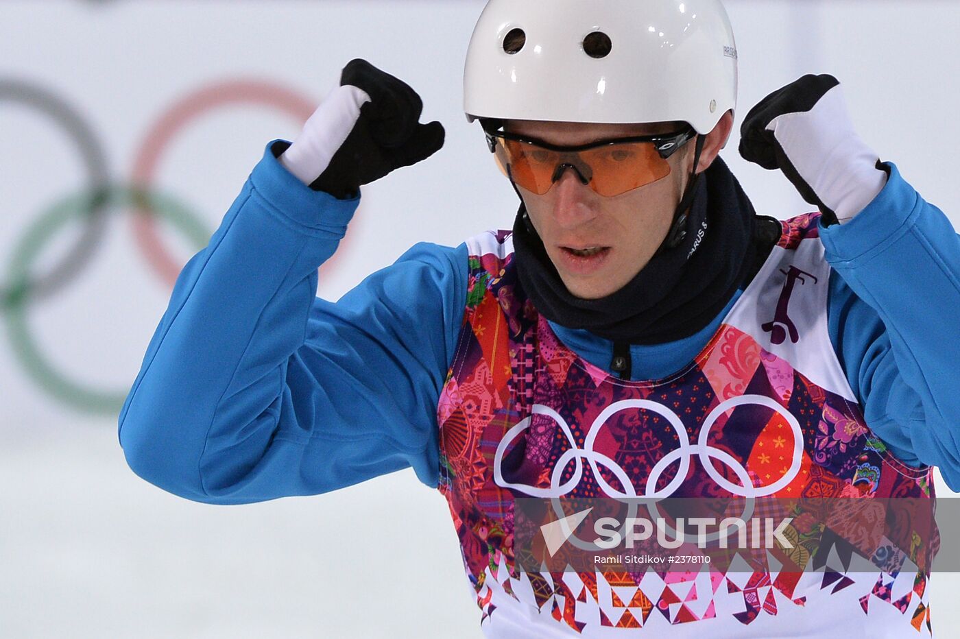 2014 Winter Olympics. Freestyle skiing. Men. Aerials