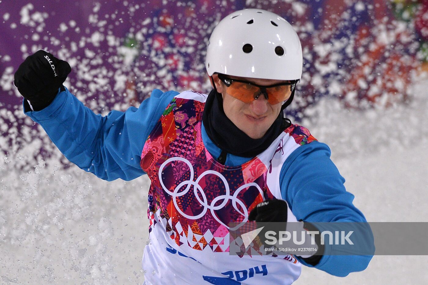 2014 Winter Olympics. Freestyle skiing. Men. Aerials