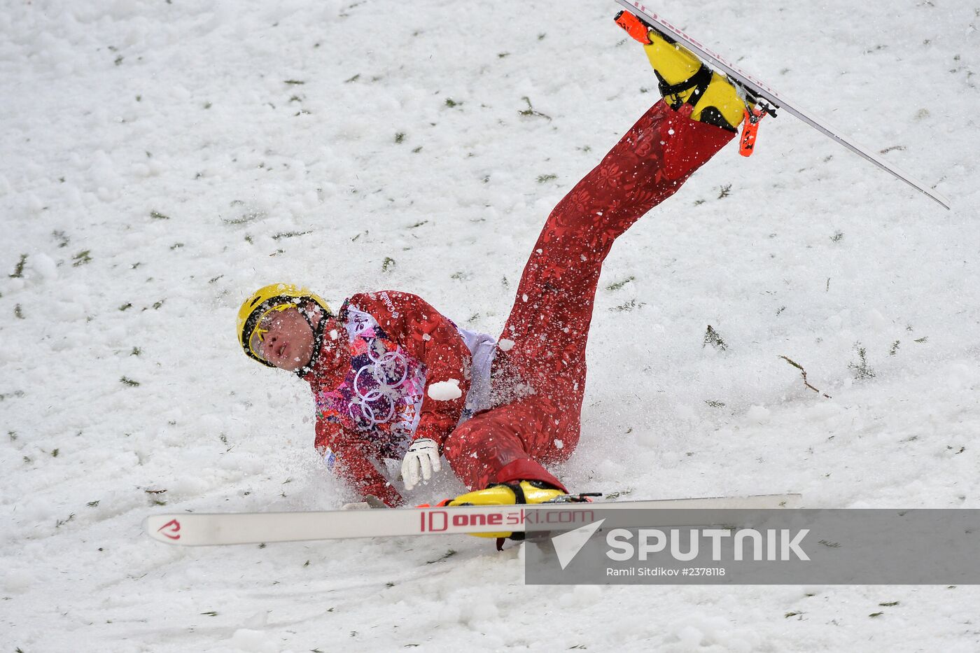 2014 Winter Olympics. Freestyle skiing. Men. Aerials