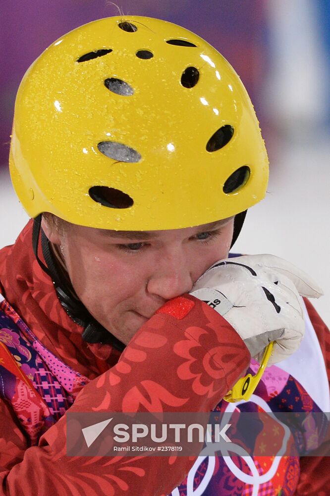 2014 Winter Olympics. Freestyle skiing. Men. Aerials