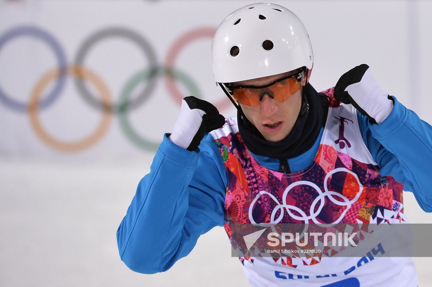 2014 Winter Olympics. Freestyle skiing. Men. Aerials
