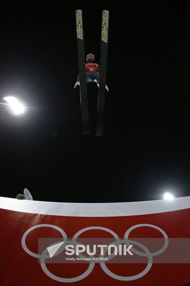 2014 Winter Olympics. Ski jumping. Teams