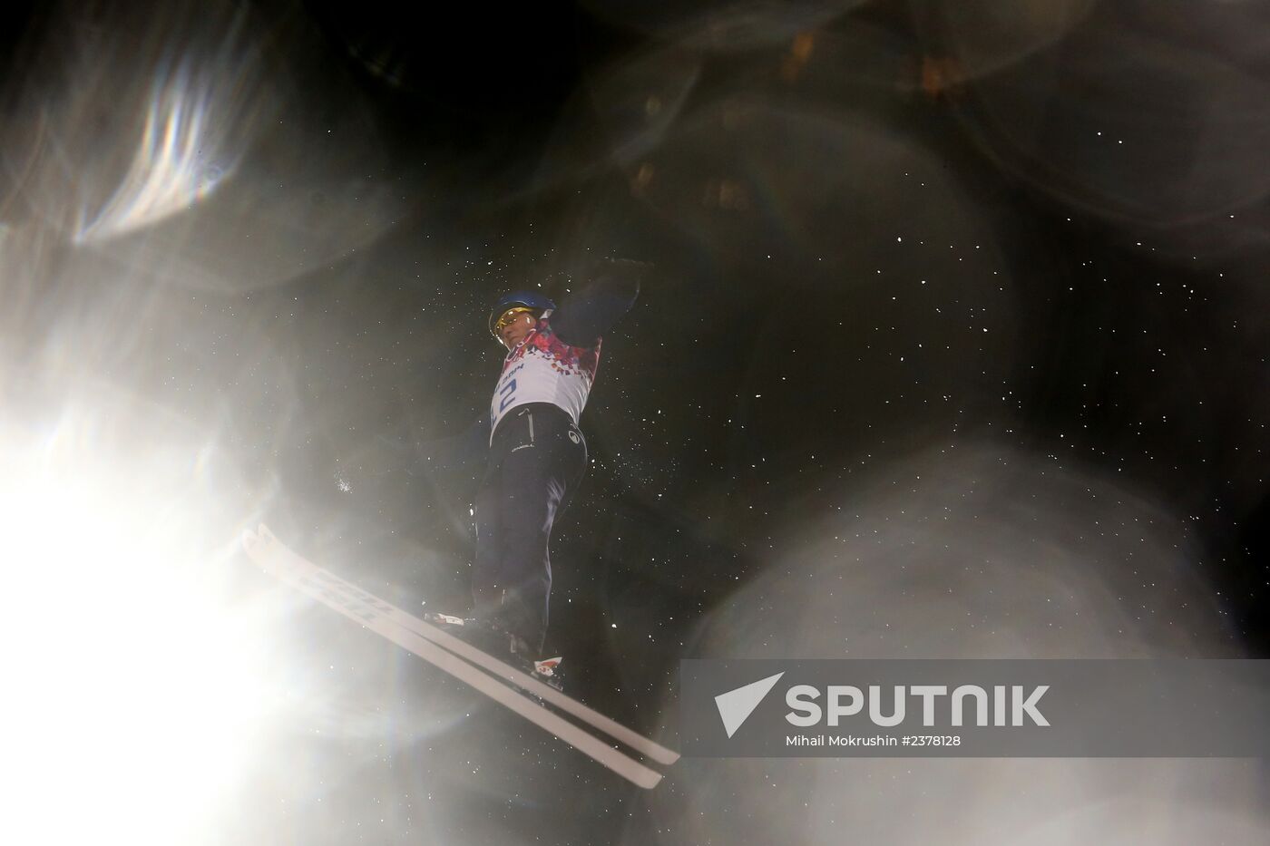2014 Winter Olympics. Freestyle skiing. Men. Aerials.