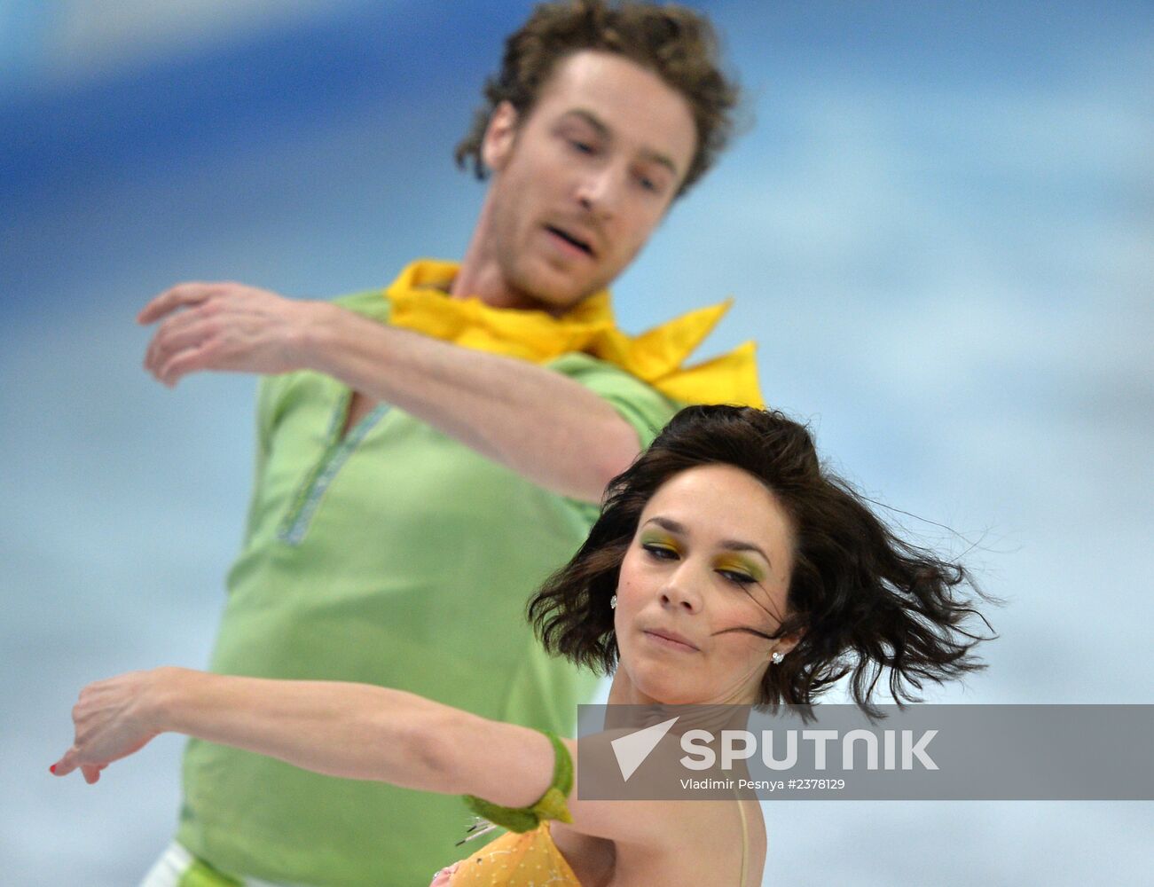 2014 Winter Olympics. Figure skating. Ice dance. Free skating