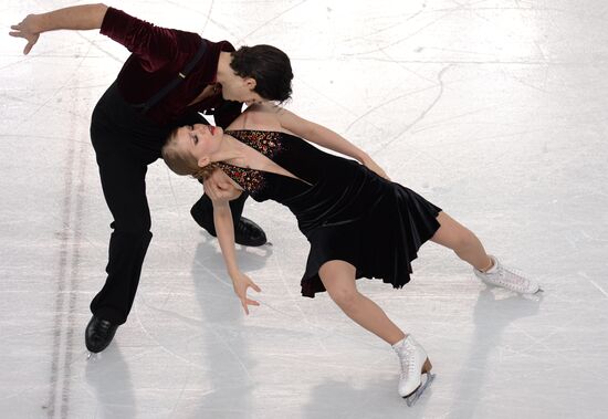 2014 Winter Olympics. Figure skating. Ice dance. Free skating