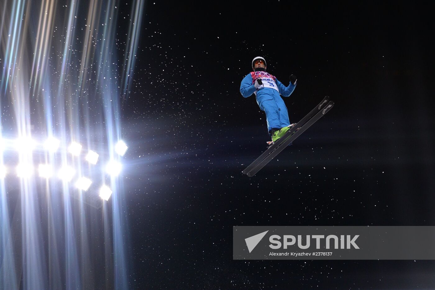 2014 Winter Olympics. Freestyle skiing. Men. Aerials.