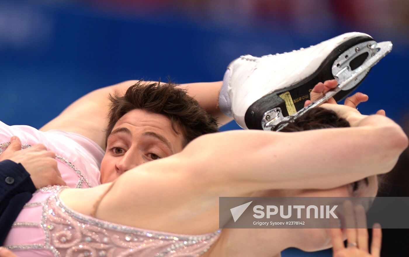 2014 Winter Olympics. Figure skating. Ice dance. Free skating