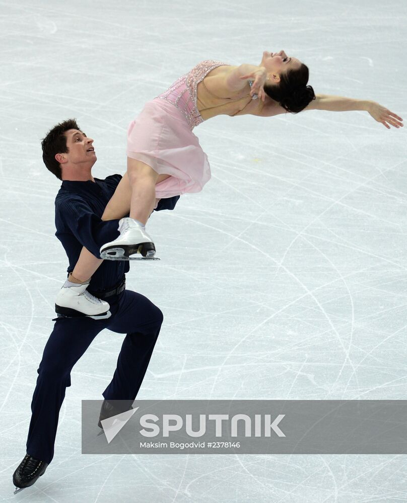 2014 Winter Olympics. Figure skating. Ice dance. Free skating