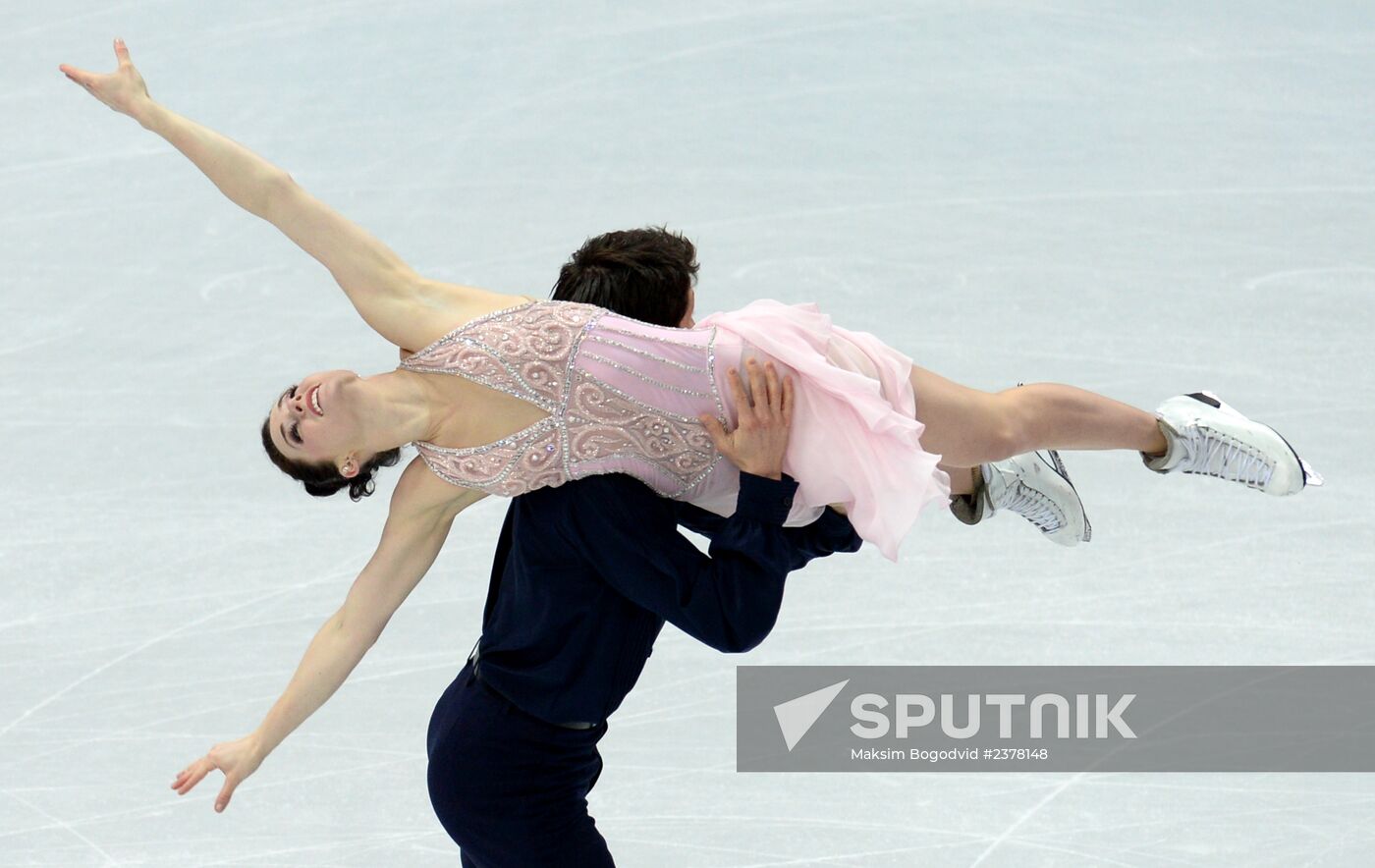 2014 Winter Olympics. Figure skating. Ice dance. Free skating