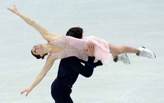 2014 Winter Olympics. Figure skating. Ice dance. Free skating