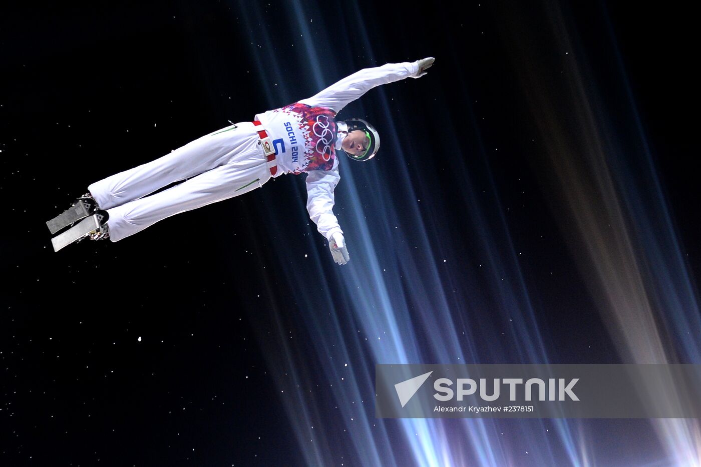 2014 Winter Olympics. Freestyle skiing. Men. Aerials.