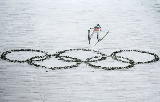 2014 Winter Olympics. Ski jumping. Teams