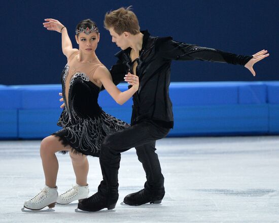 2014 Winter Olympics. Figure skating. Ice dance. Free skating