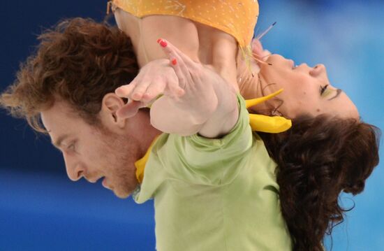 2014 Winter Olympics. Figure skating. Ice dance. Free skating