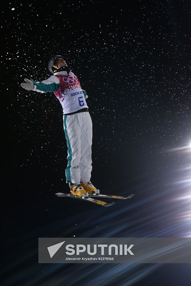 2014 Winter Olympics. Freestyle skiing. Men. Aerials