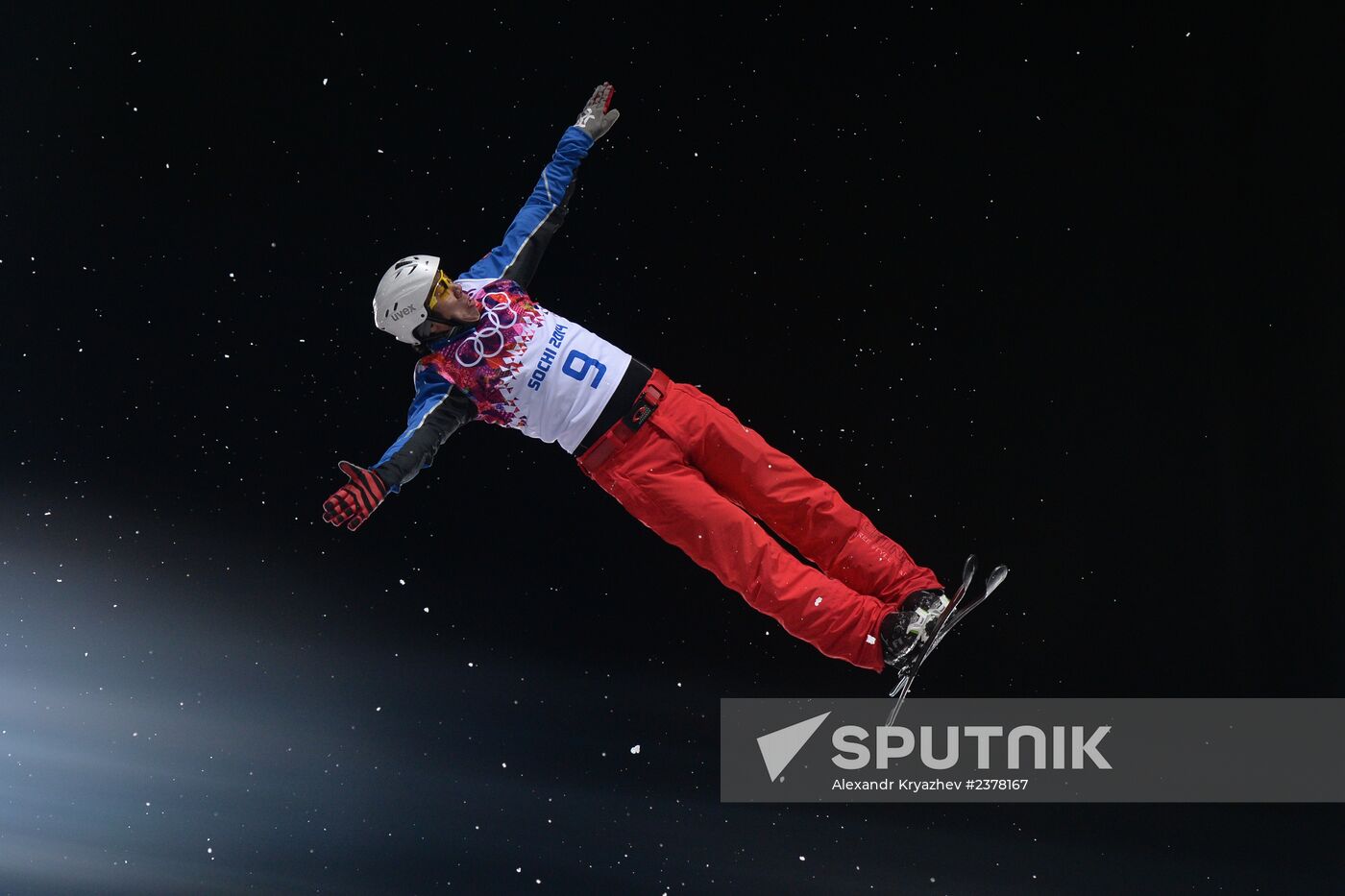 2014 Winter Olympics. Freestyle skiing. Men. Aerials