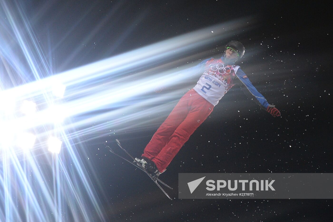 2014 Winter Olympics. Freestyle skiing. Men. Aerials