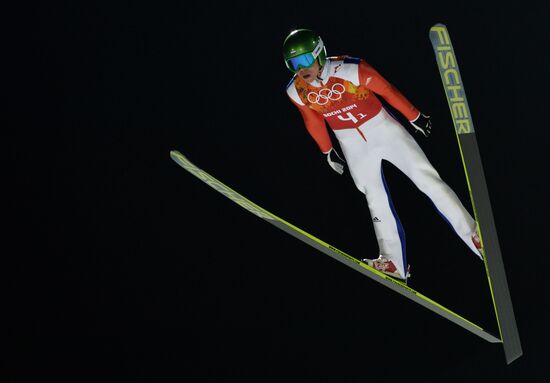2014 Winter Olympics. Ski jumping. Teams