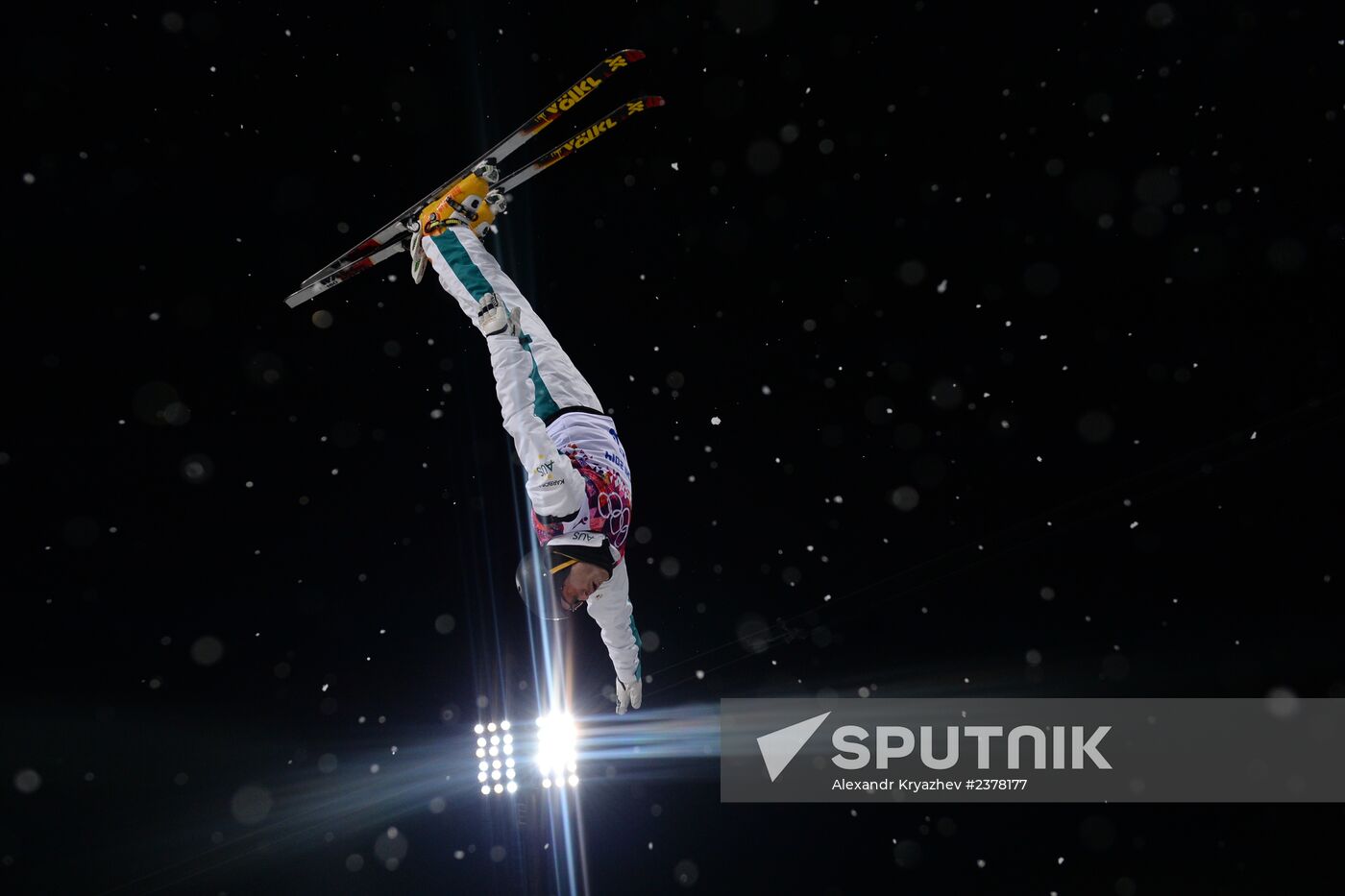 2014 Winter Olympics. Freestyle skiing. Men. Aerials