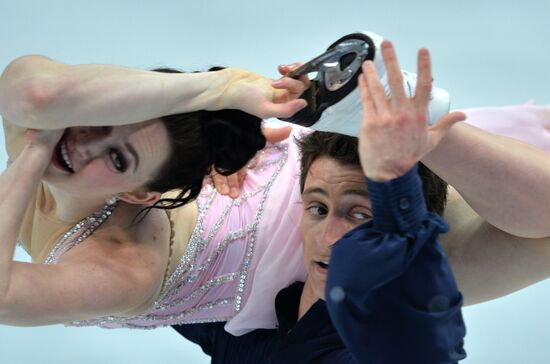 2014 Winter Olympics. Figure skating. Ice dance. Free skating