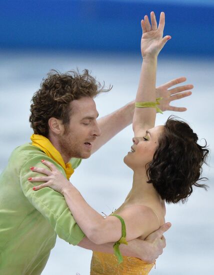 2014 Winter Olympics. Figure skating. Ice dance. Free skating