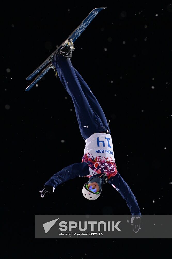 2014 Winter Olympics. Freestyle skiing. Men. Aerials