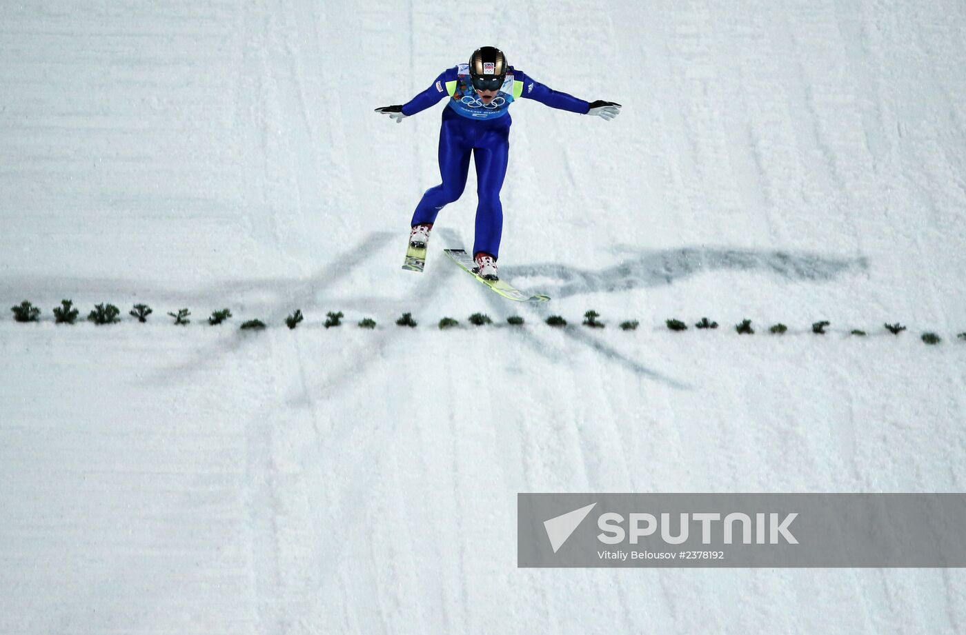 2014 Winter Olympics. Ski jumping. Teams