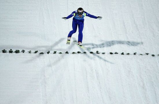 2014 Winter Olympics. Ski jumping. Teams