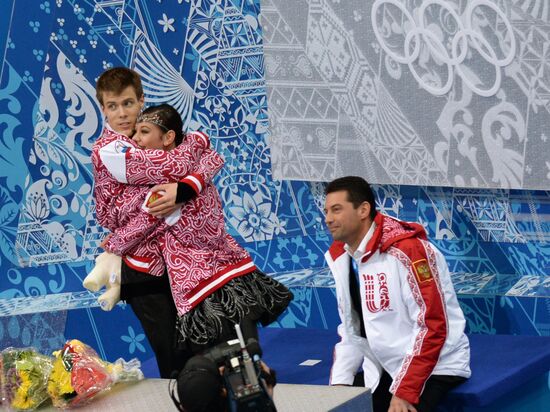 2014 Winter Olympics. Figure skating. Ice dance. Free skating