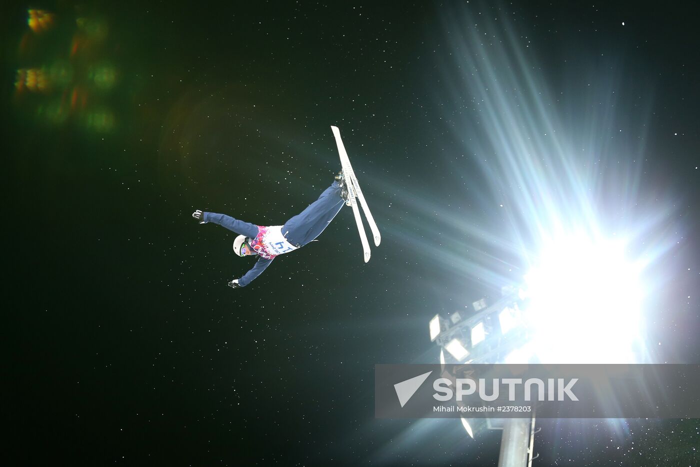 2014 Winter Olympics. Freestyle skiing. Men. Aerials