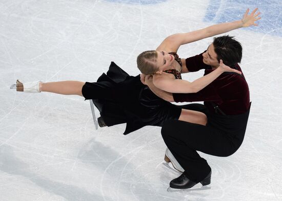 2014 Winter Olympics. Figure skating. Ice dance. Free skating