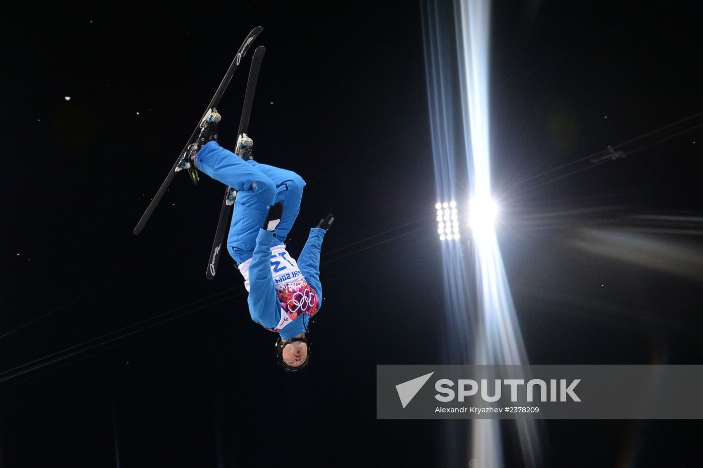 2014 Winter Olympics. Freestyle skiing. Men. Aerials