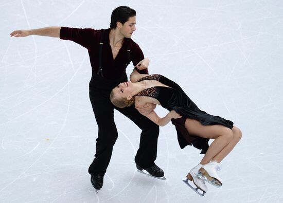 2014 Winter Olympics. Figure skating. Ice dance. Free skating